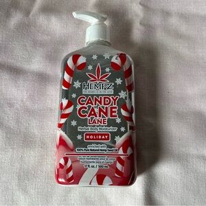 HEMPZ Candy Cane Lane Herbal Body Moisturizer 17oz. Limited Edition New